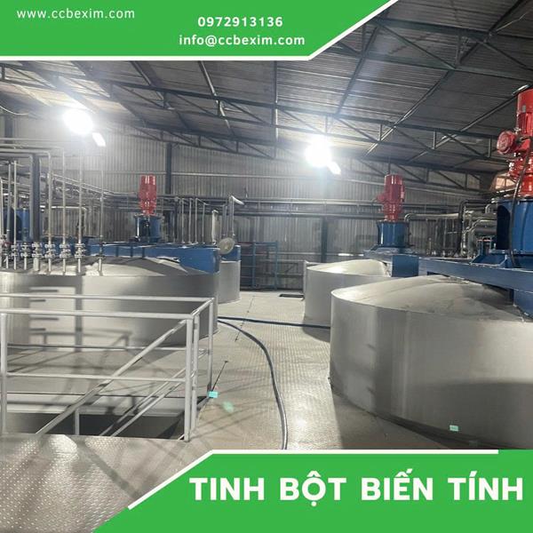 Tinh bột biến tính - Công Ty TNHH Xuất Nhập Khẩu CCB